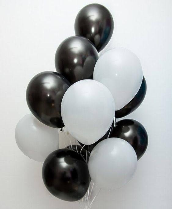 Набор шаров "Белое и черное"