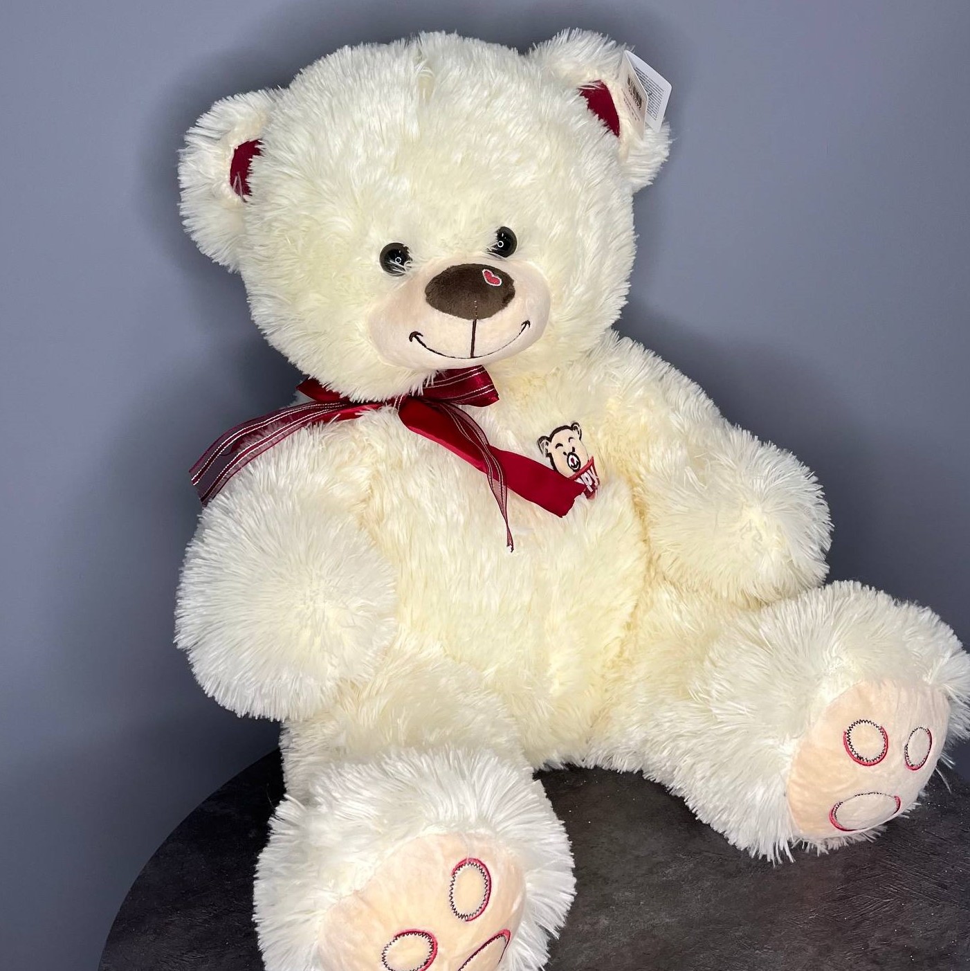 Мишка 65 см белый