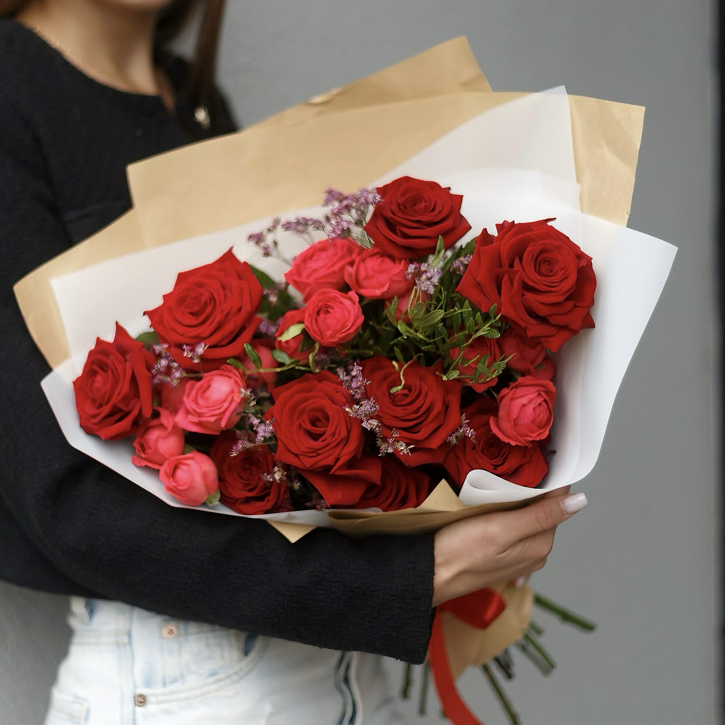 Букет "Сердце Парижа"