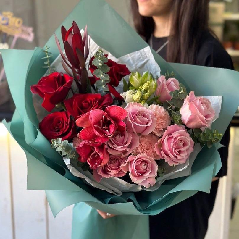 Букет "Страстный взгляд"