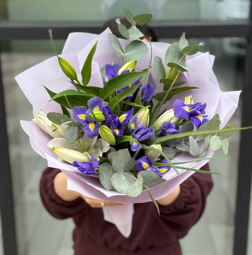 Букет "Сиреневый туман"