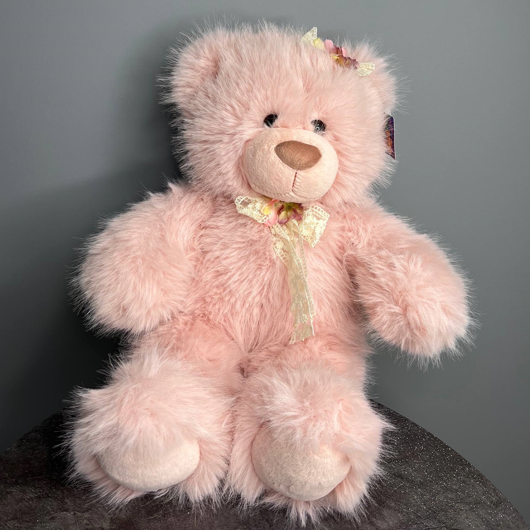 Мишка 65 см розовый