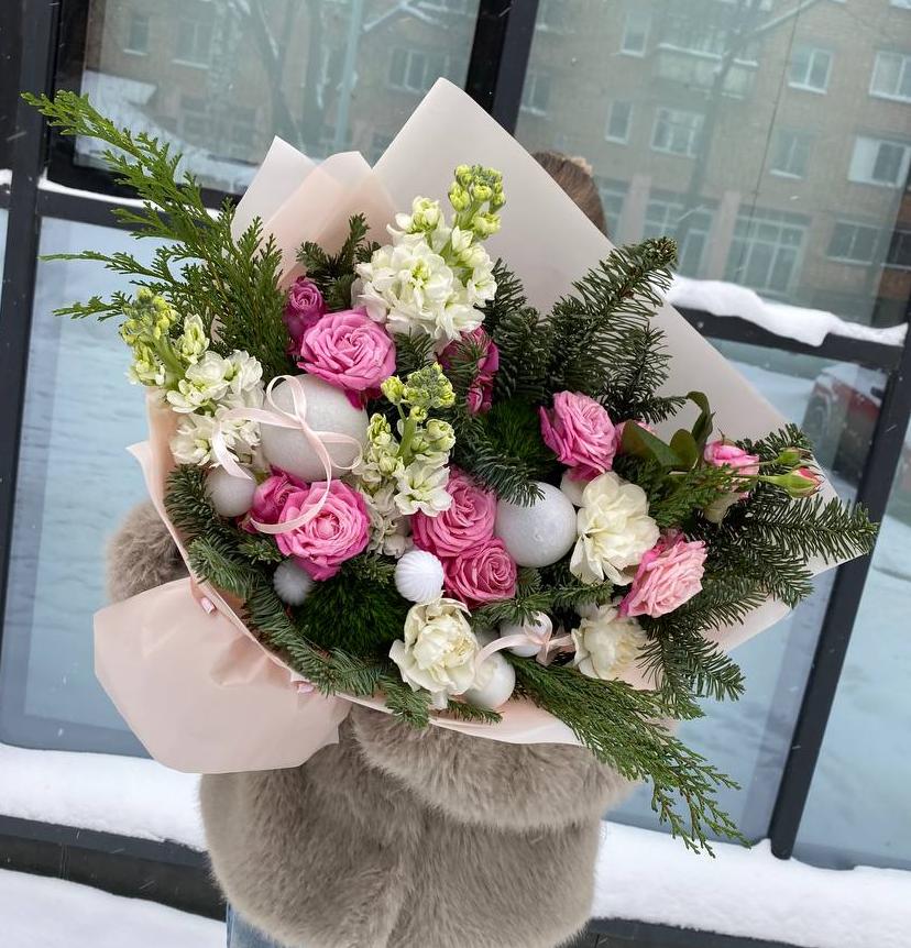 Букет "Новогодняя сказка"