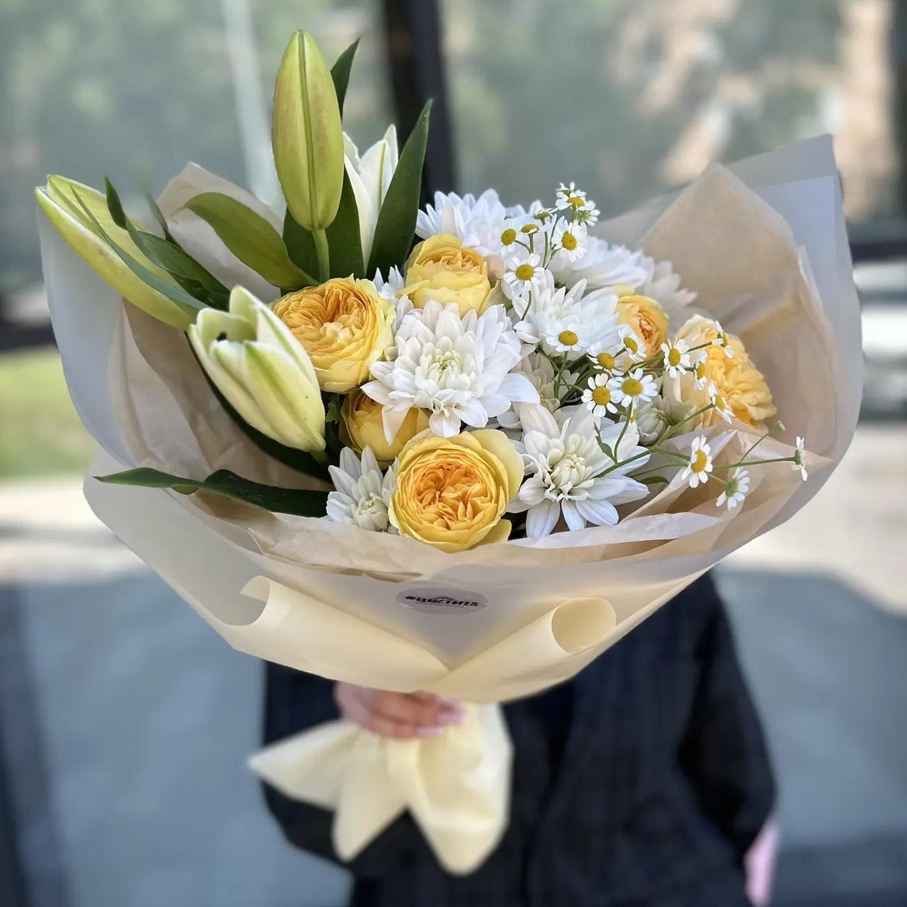 Букет "Солнечная мозаика"