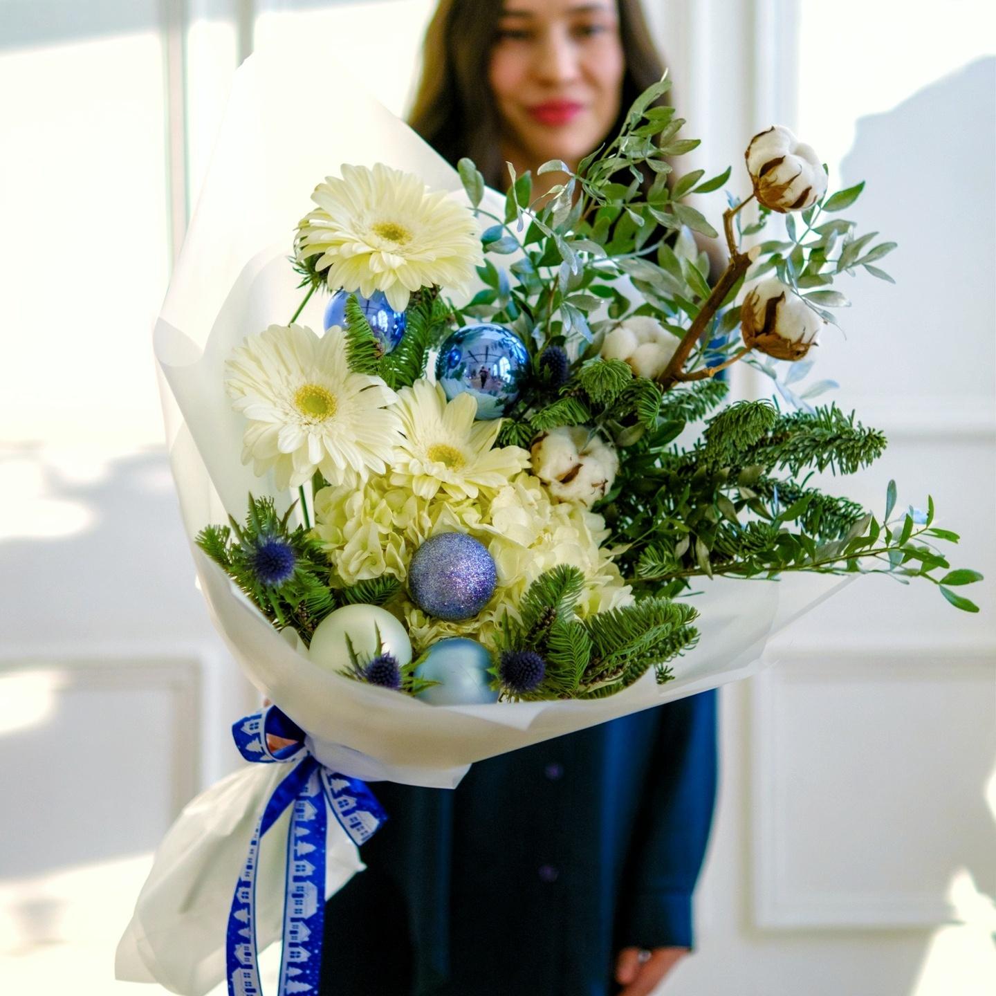 Букет "Зимнее мерцание"