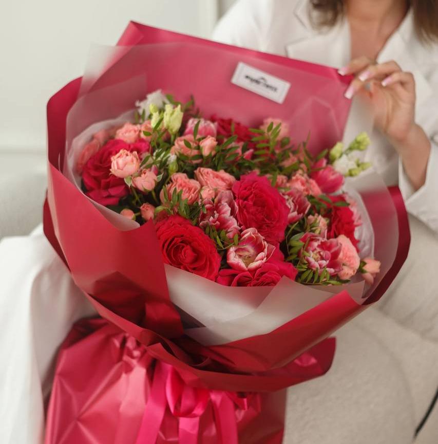 Букет "Огонь страсти"